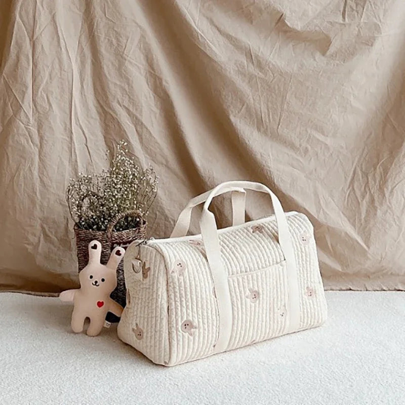 Large Mommy Bag Maternity Baby Diaper Storage Bag Large Capacity Baby Items Organizer Women Travel Bag Multi-functional Handbag